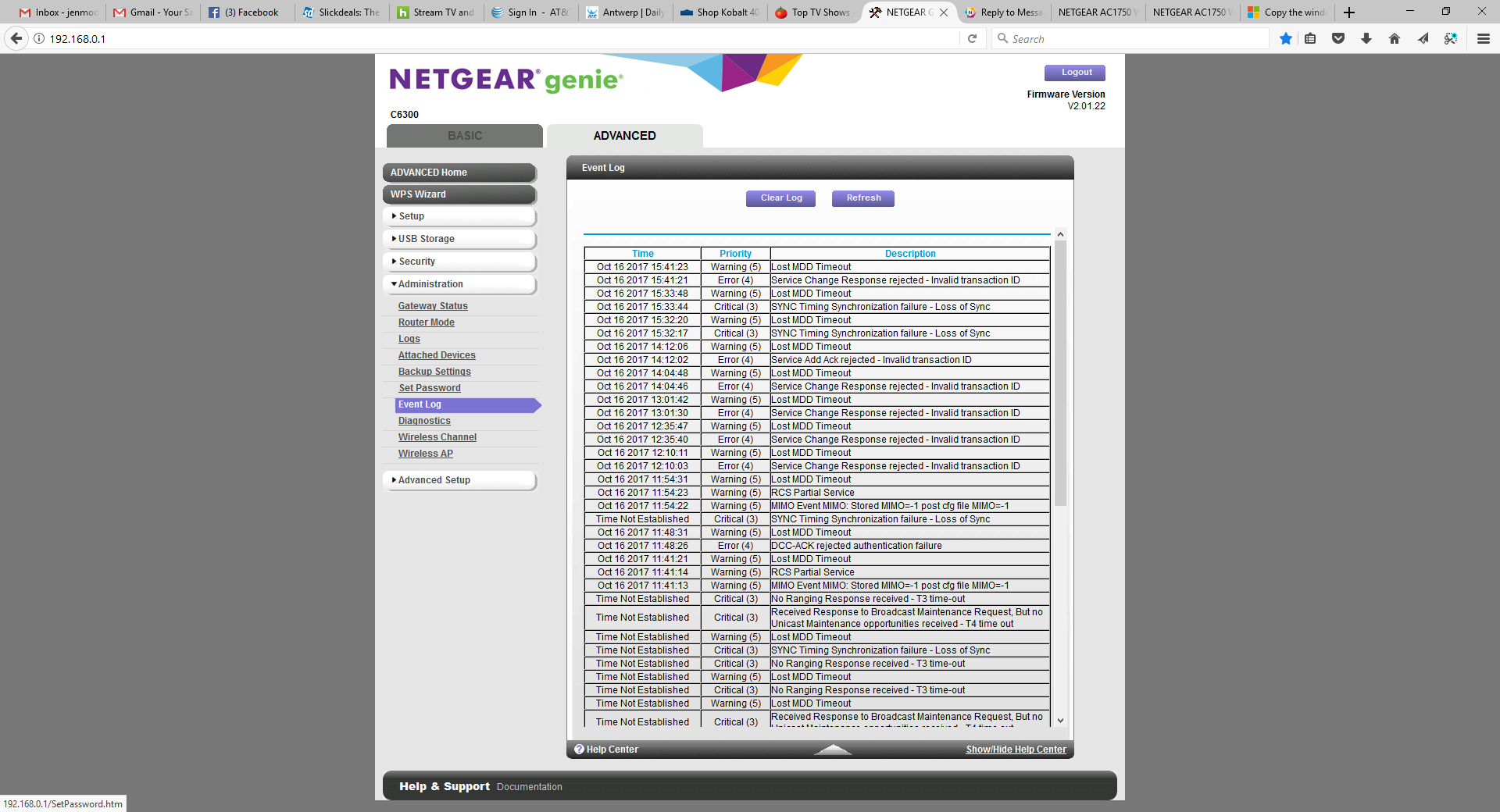 Amber Upstream Light NETGEAR Communities